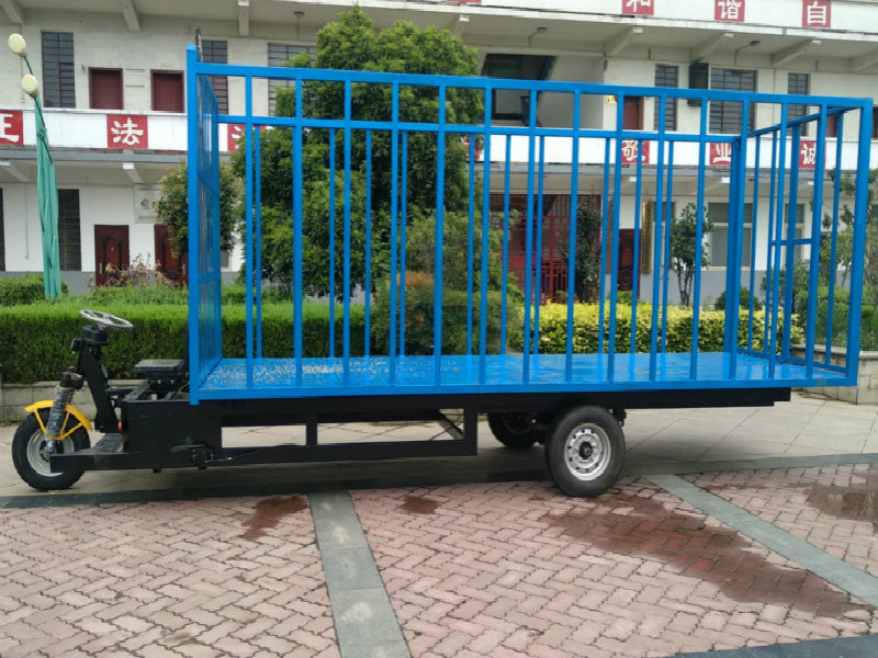 高栏平板三轮车