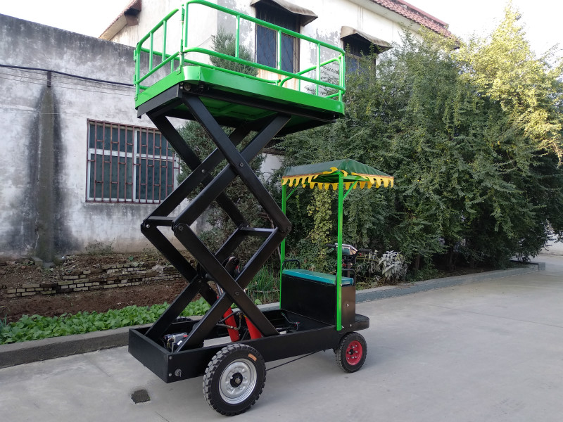 带电子秤升降车